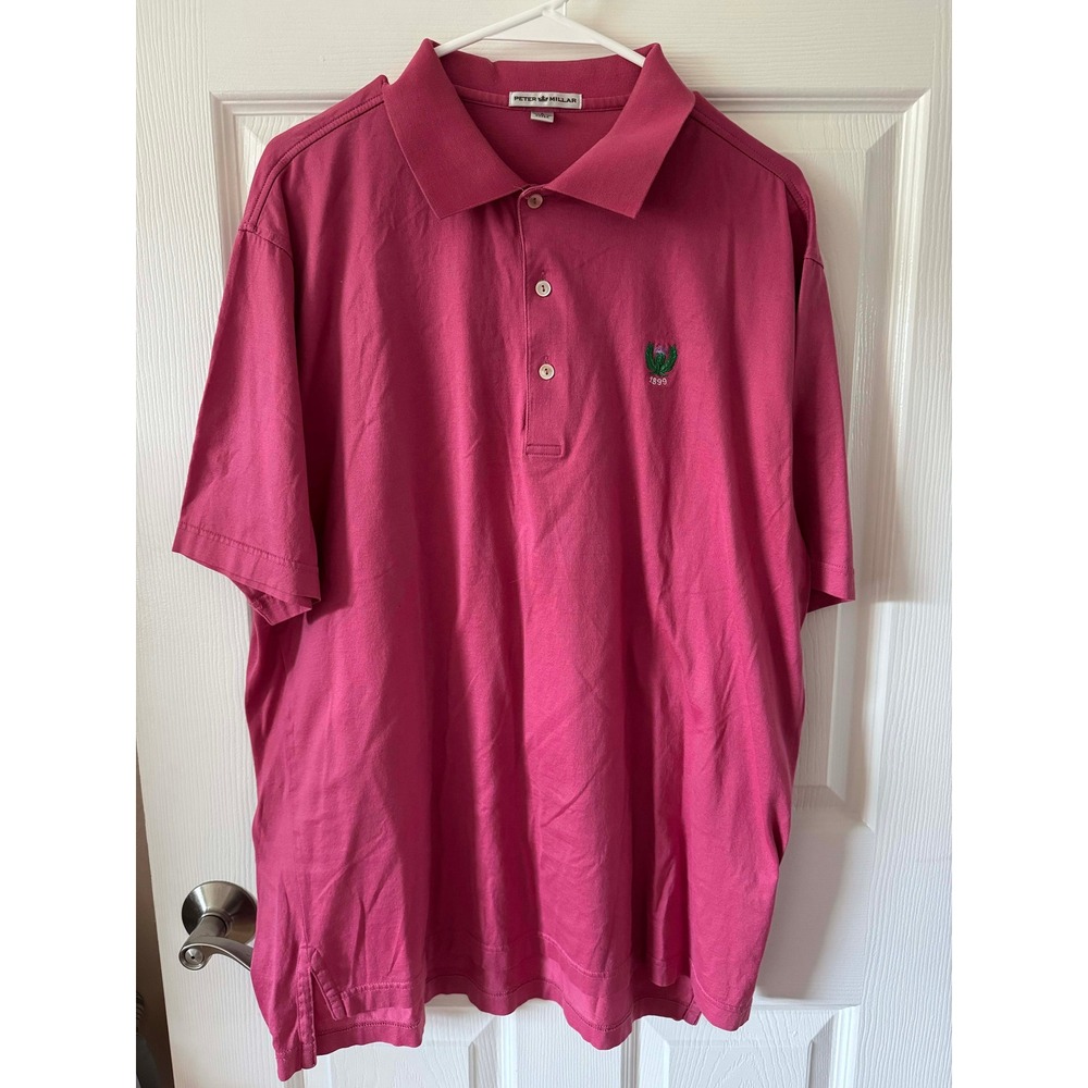 Peter Millar Summer‎ Comfort Golf 1899 Logo Polo Size Large